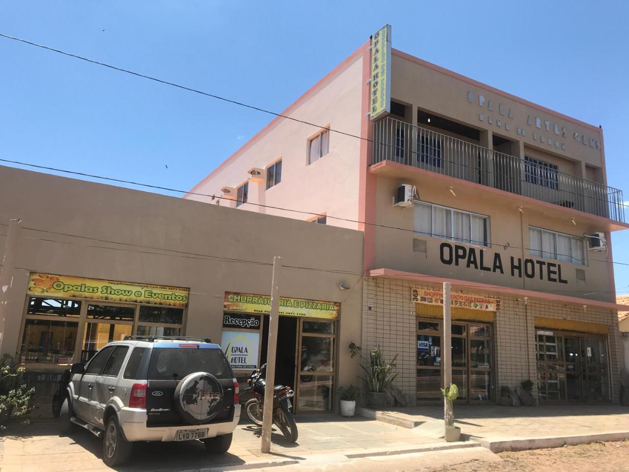Opala Hotel Pedro II Bagian luar foto
